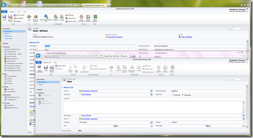 windows overlapping