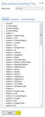 The DCP Task Pane.