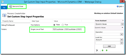 image Example of an added SharePoint subfolder.