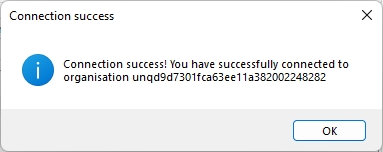Connection success