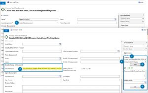 Define the steps to delete the document.