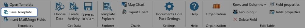 How to insert Condition Fields in DocumentsCorePack Templates