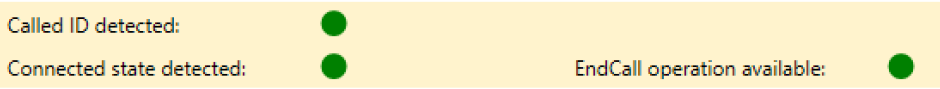 Successfully tested features