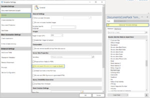 Check "Do not export Picture-Link-Images as Base64" in the General Tab.