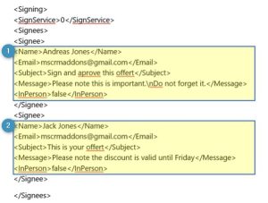 Example of a SignXML