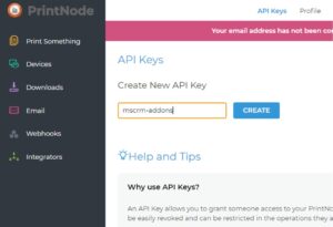 Name your API Key.