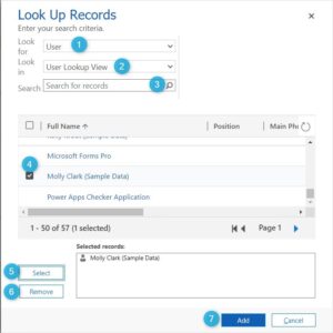 Use Lookup Records to assign available printers.