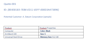 result document without empty lines