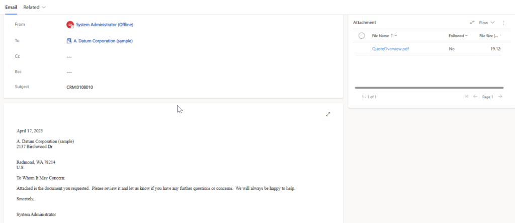 How to generate & send a document using the DocumentsCorePack connector for MS Flow