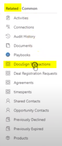 View the document status.