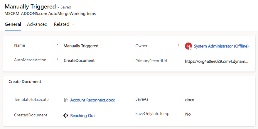 example automergeworkingitem