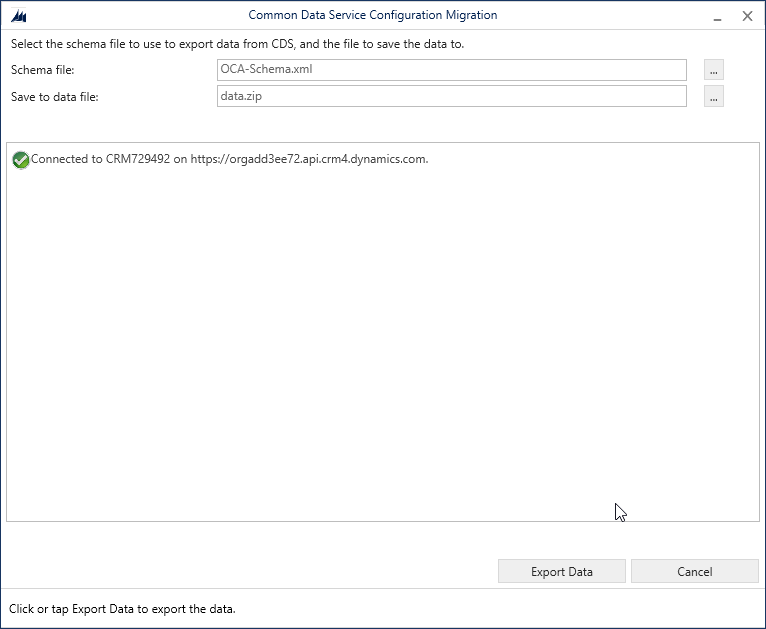 schema file and directory