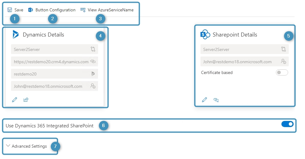 The Configuration tab