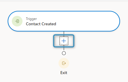 Adding an action
