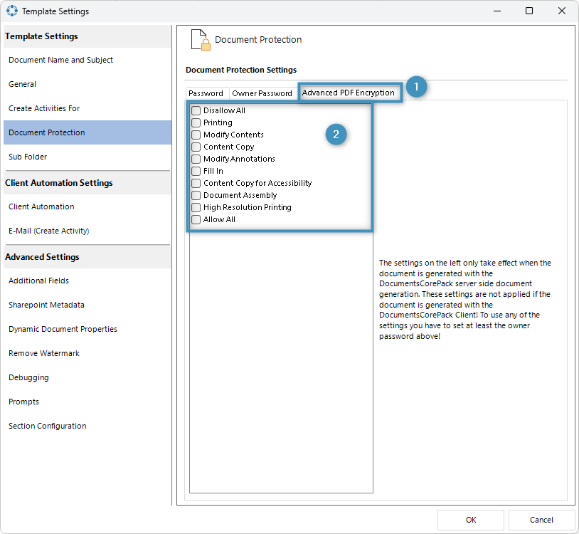 Advanced PDF Encryption
