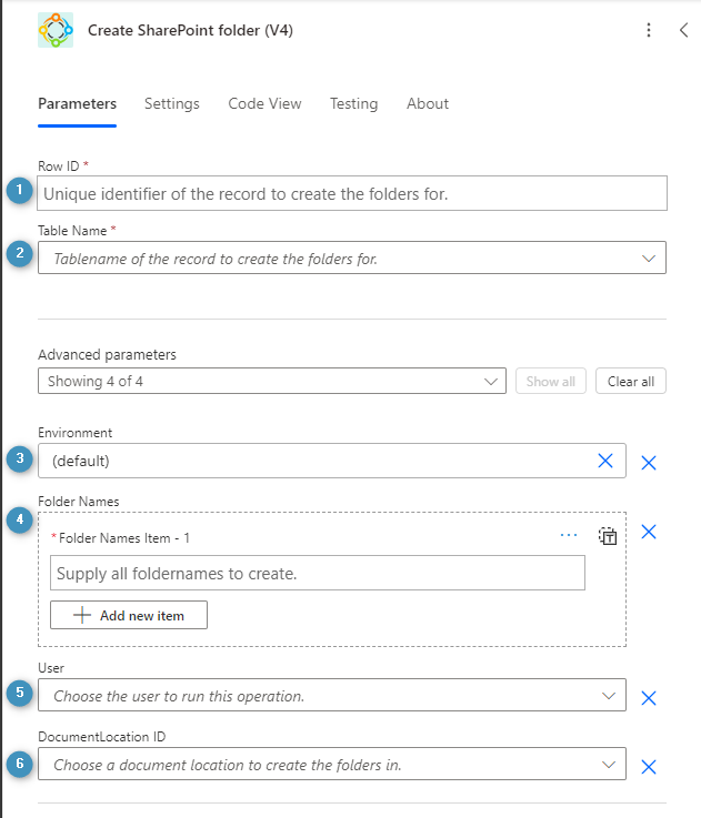 The actions of the DocumentsCorePack connector for Power Automate