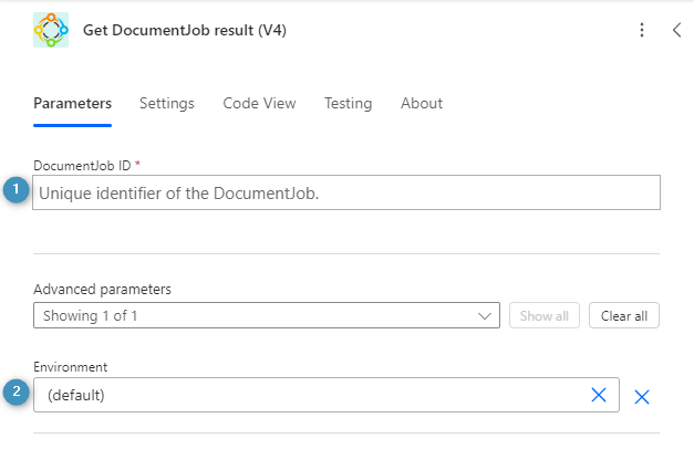 The actions of the DocumentsCorePack connector for Power Automate