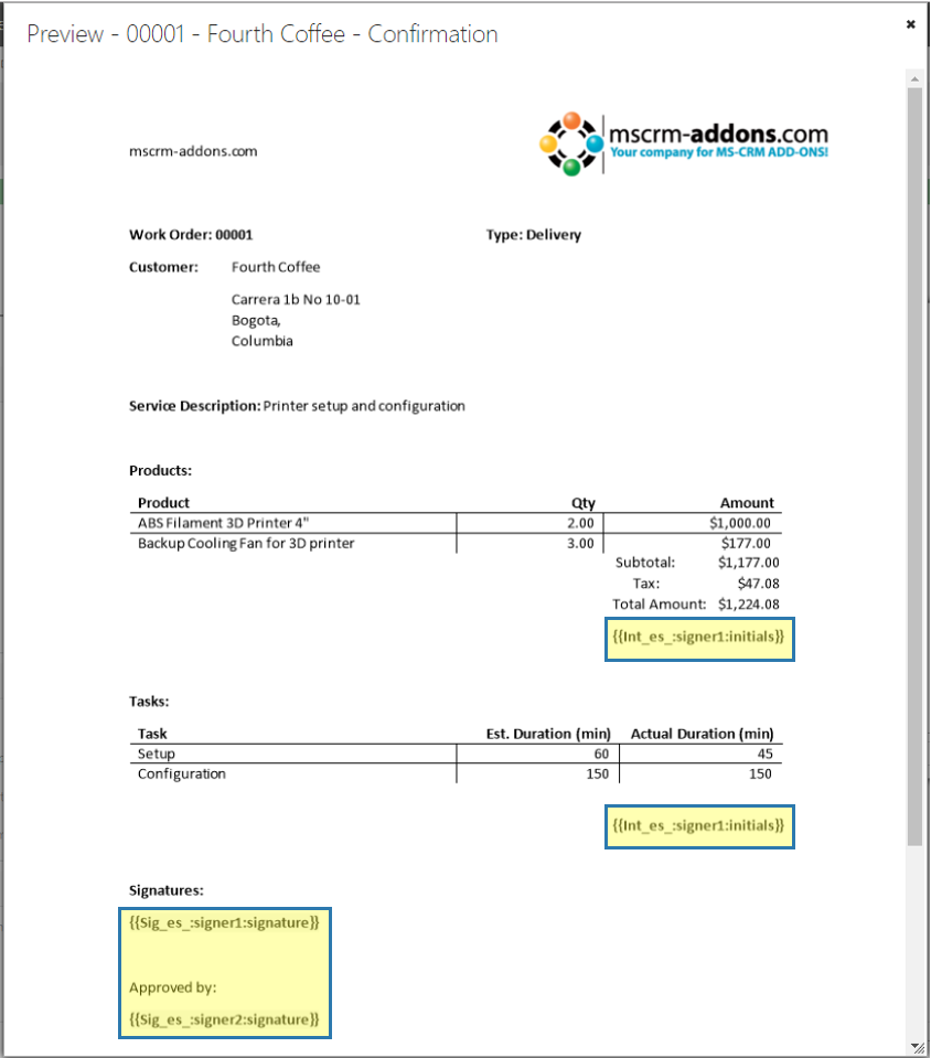 A preview of the document