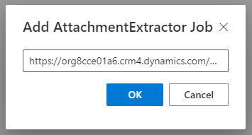 Entering the URL of a record