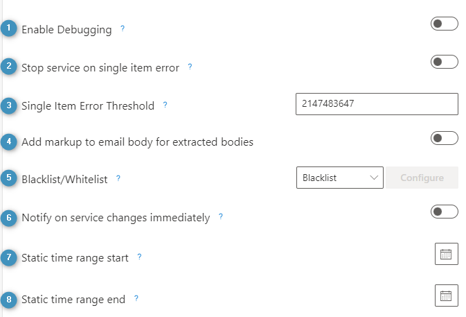 Advanced Settings