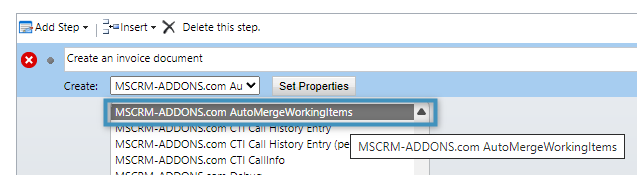 Setting the record type, or entity