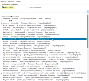 Select the regarding object