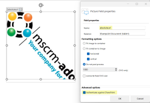 Sample placeholder in document
