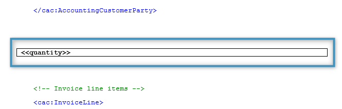 A dynamic table inserted into the template, with no headers or footers