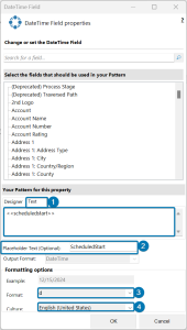 Set the DateTime culture and format