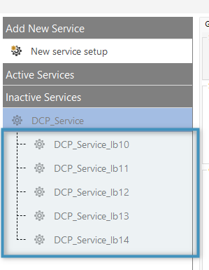 Load Balancing service & subservices