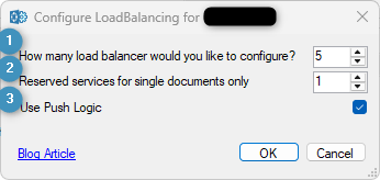 Configure the LoadBalancer service