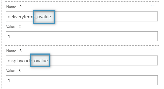 A select field (top) and a checkbox field (bottom) enter under Prompt