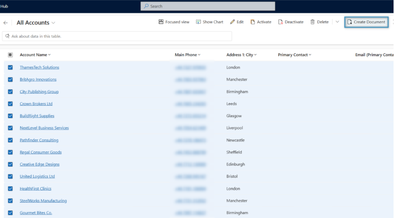 Batch mode view