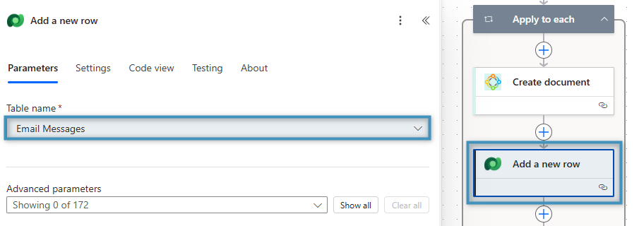 Create an Email record