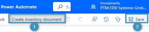 Naming and saving our flow