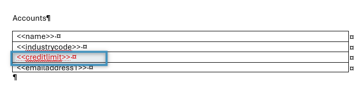 Changing the font color to red